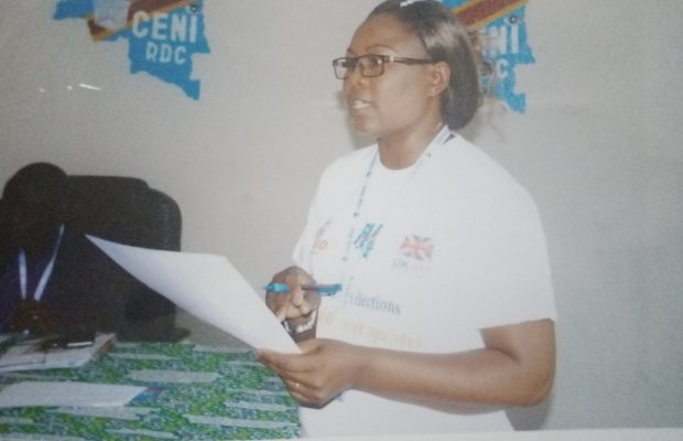 Marie-Claire Lingoy Ndukiabatu, agent CENI enlevé